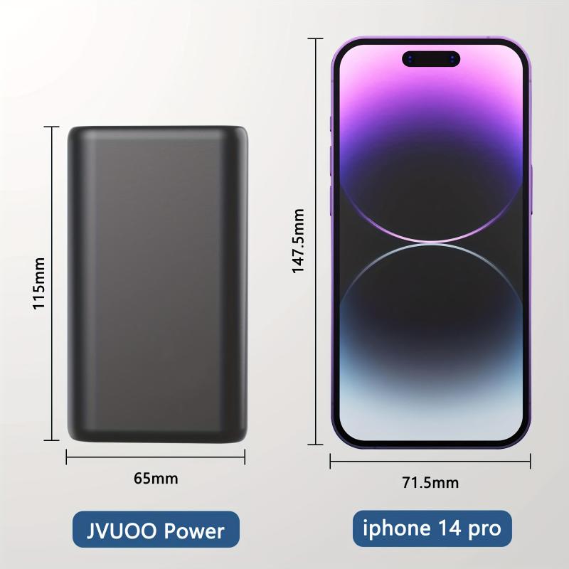 16000mAh Portable Charger 5V 7.4V Heated Vest Battery Pack For Heated Jackets, Hoodies, Pants And Seat Cushion Covers, 16000mAh Power Bank With Type-C Input For IPhone, Wireless Headphones, Watches, IPad, Android Etc. Charging Connector