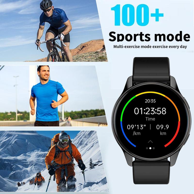 Multifunctional Smart Watch, 1 Count Fashion Digital Watch with Multi-Sport Modes, USB Rechargeable Sports Watch for Women & Men