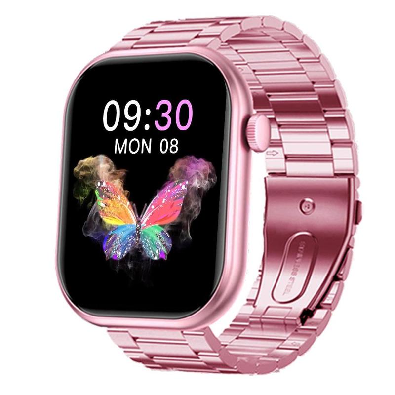 Fashion Smart Watch, HD Screen Multi-functional Smart Watch with Heart Rate Monitoring, Bluetooth-compatible Sports Watch for Women & Men, Back to School