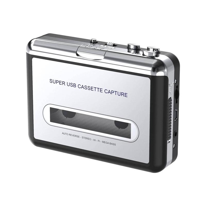 Sxcvjhbre Walkman USB Cassette Player, Retro Cassettes Tape To MP3 CD Converter