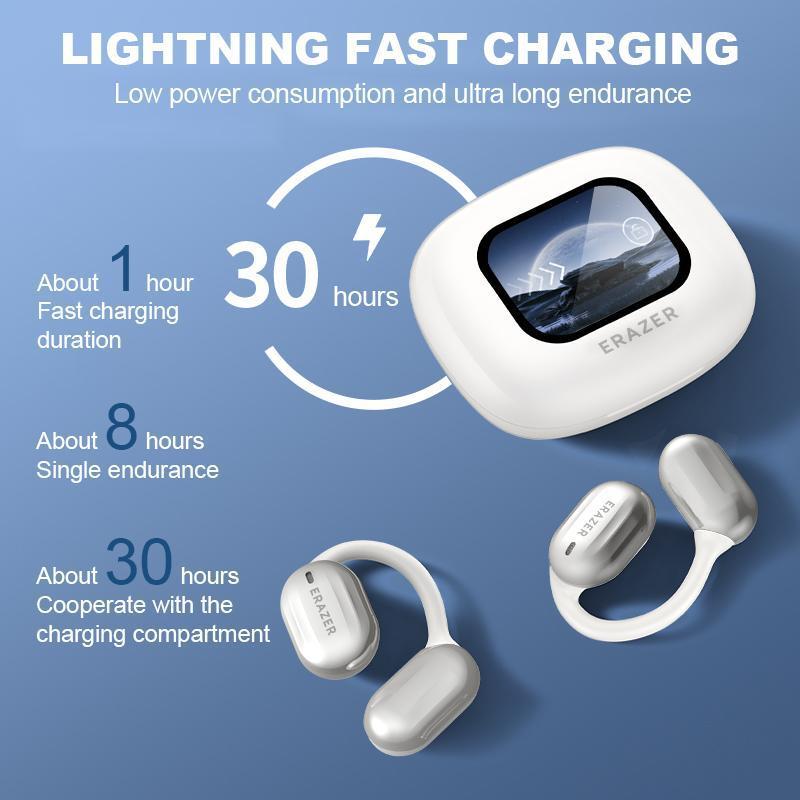 OWS Transceiver Wireless Support Playing Music, Calls & Meetings, Summary, Earbuds, Bluetooth Headphones, Christmas 2024 Decorations, Headphones, Headphones, Audio Noise, Headphones, Charging Devices, Games, Custom Noise Cancellation   Button Space