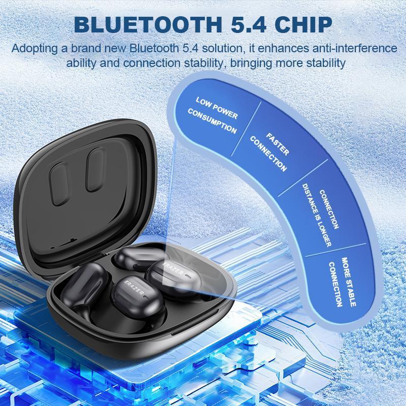 OWS Transceiver Wireless Support Playing Music, Calls & Meetings, Summary, Earbuds, Bluetooth Headphones, Christmas 2024 Decorations, Headphones, Headphones, Audio Noise, Headphones, Charging Devices, Games, Custom Noise Cancellation   Button Space