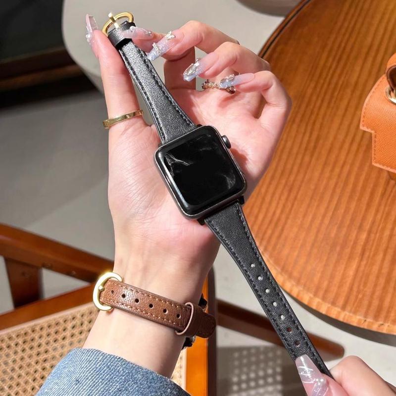 Fashionable Solid Color Watch Band (Band Only), Replacement Watch Band for Apple Watch 9 8 7 6 5 4 3 2 1 s Ultra 2 Series, Smart Watch Accessories