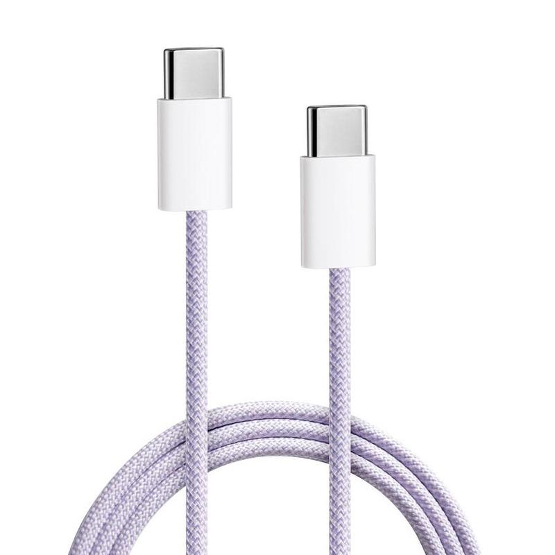 30W PD Fast Charging Data Cable, 1 Count USB-C to USB-C Data Transfer Cable, Phone Accessories for iPad iPhone 15 Pro Max 15 Plus & Other Android Phones