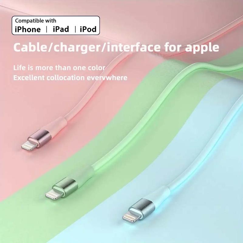 20W 6FT Fast Charging Cable for iPhone, [Apple MFi Certified] USB-C to Lightning Fast Charging Data Cable Compatible with iPhone Apple 14 13 12 Pro Max 12Mini 11 Pro XS Max XR X 8 7 6Plus iPad & More, Car Charger, Phone Accessories