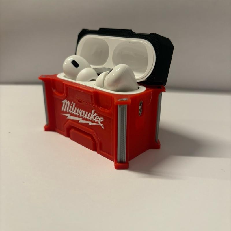 Milwaukee Inspired Electronics Case | 3D Printed Case for headphones | Accessories | Audio