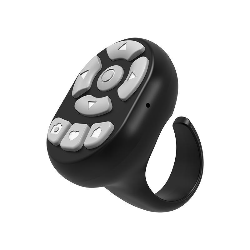 Wireless Remote Control Ring, Multifunctional Selfie Accessories, Smart Phone Camera Remote Control Ring, Compatible with Most Devices