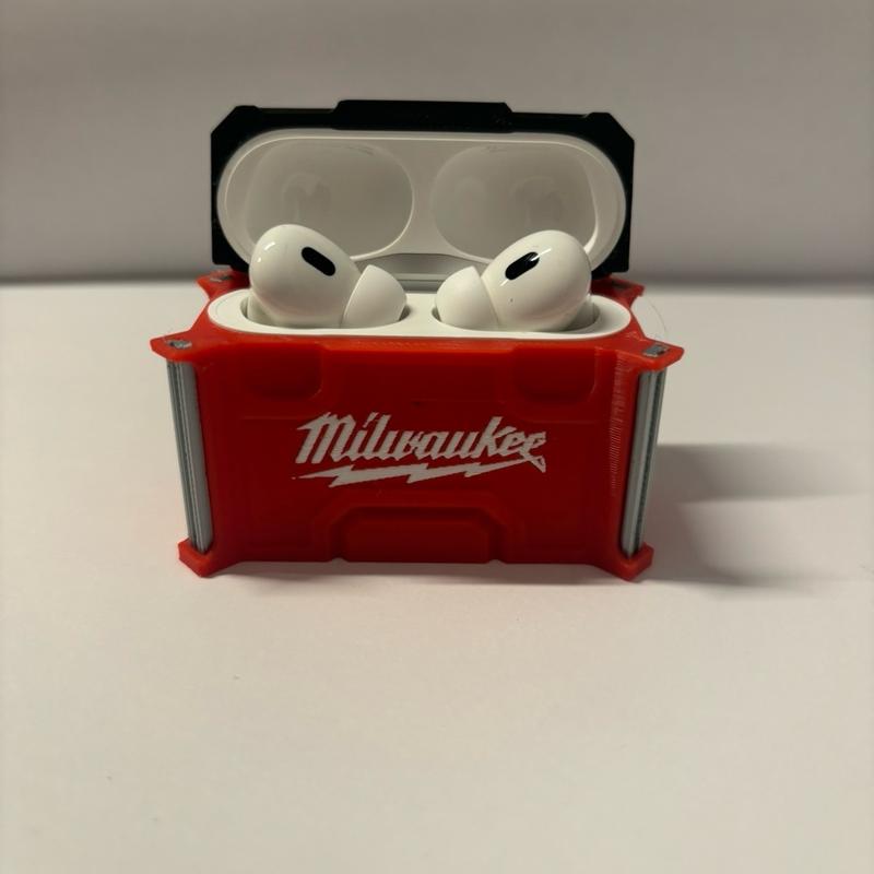 Milwaukee Inspired Electronics Case | 3D Printed Case for headphones | Accessories | Audio