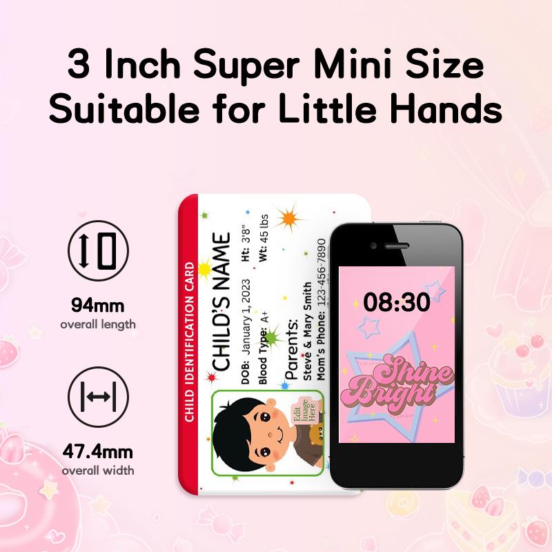 Mini phone super kids smart phone 32G, smartphone tempered cellphone portable mini phone 3G unlocked small smartphone with 3GB + 32GB, 3.0 