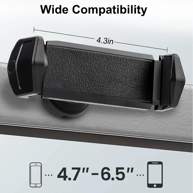 Gym Magnetic Phone Holder, 360 adjustable, Compatible with 4.7-6.5 for iPhones and Android phones gym phoneholder