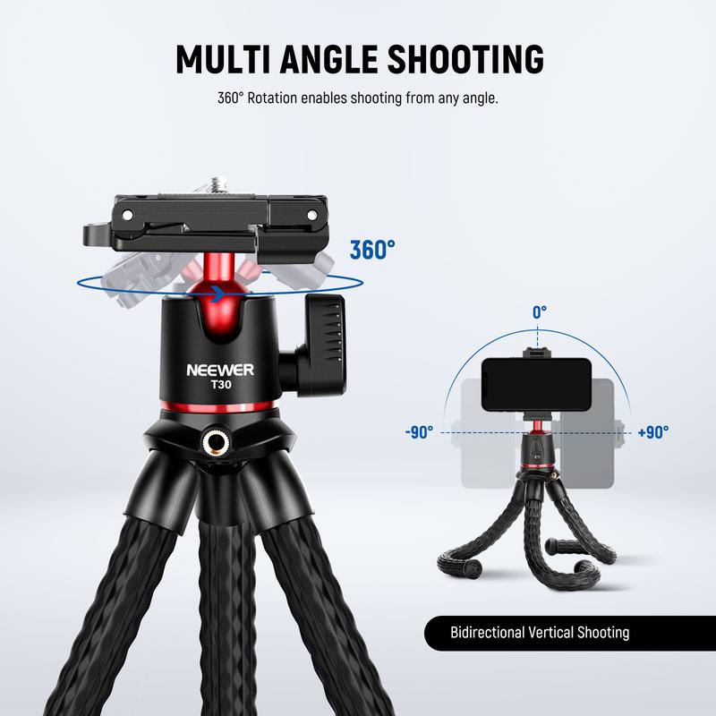 NEEWER T30 Flexible Tripod Kit