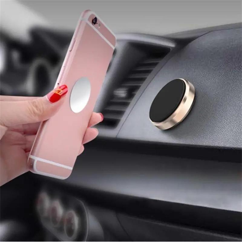 Round Magnetic Phone Holder, Multifunctional Car Dashboard Cellphone Holder, Durable Bracket for Convenient Mobile Phone Mounting