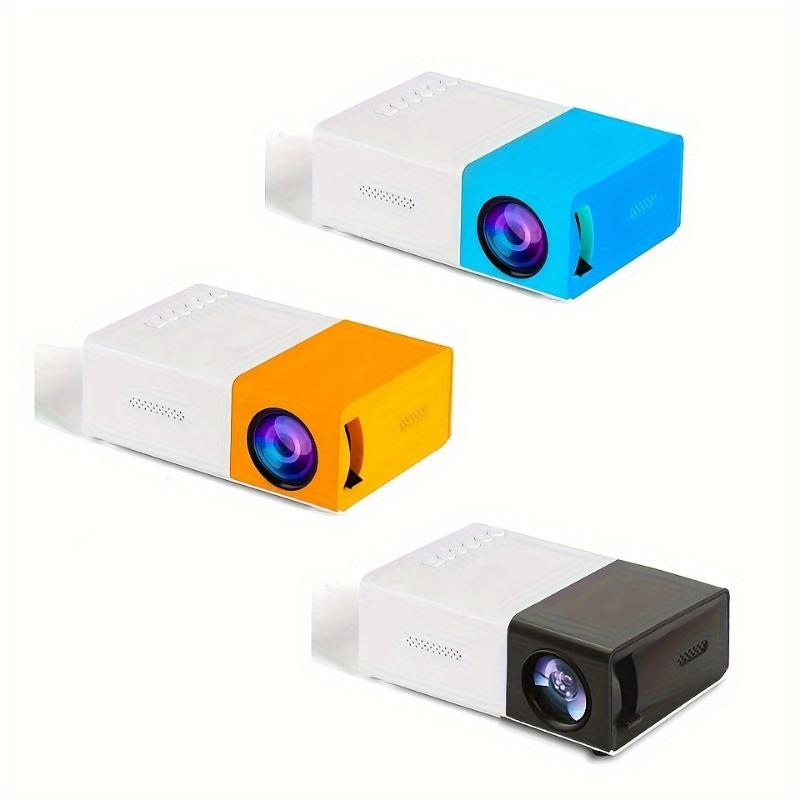 3000+ Lumens Compact HD Mini Projector - Stunning 3D Visuals, Broad Compatibility, Handy Remote Control, Perfect for Home Cinema Entertainment with Vivid Colors and Crisp Images