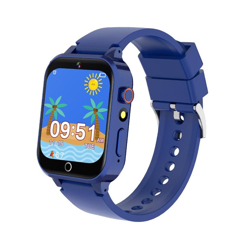 Multifunctional Children Smart Watch, HD Touch Screen Digital Watch with 26 Puzzle Games, Birthday Gifts for Children 3-12 Years