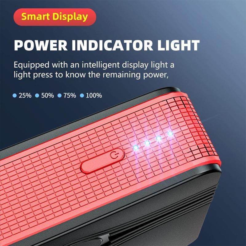 Car Battery Jump Starter 20000mAh Car Jump Starter Booster Jumper Box Power Bank Battery Charger Portable, 10000 Lumens Emergency LED Light, Outdoor Camping