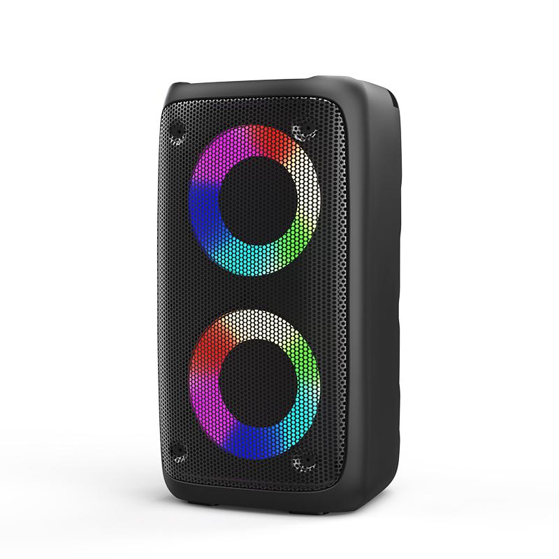 AM-2301 3D Surround Sound Bluetooth Speaker,Wireless Connectivity Audio Compact,  High Quality Sound, Wireless Bluetooth Speaker, Outdoor Wireless Speaker, Bluetooth Speaker with RGB Breathing Light, 3D Stereo Surround Sound Speaker