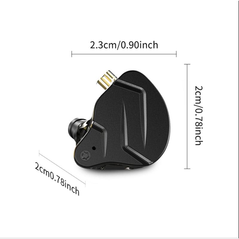 In-ear Design Monitor Wired Earphone, Wired Gaming Earbuds, Hifi Headphones with Hybrid Dual Driver, High Fidelity Earphone with Detachable Cable