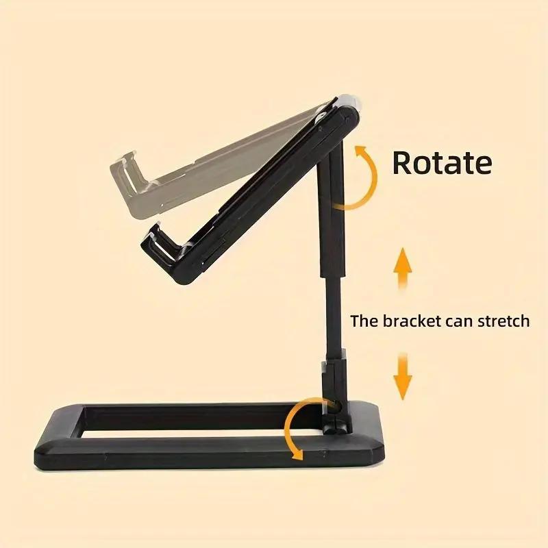 Portable Foldable Phone Holder, 1 Count Desktop Phone Stand, Multifunctional Phone Holder for Home Office, Phone Accessories for Home & Office Use