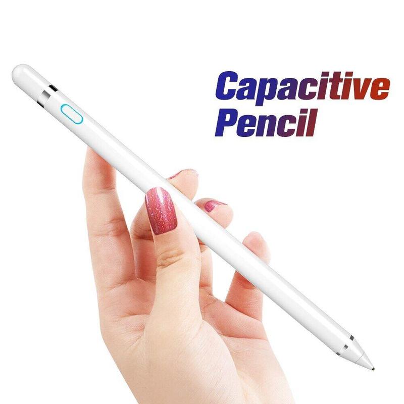 Universal Capacitive Active Stylus, Universal Capacitive Active Stylus Touch Screen Pen Smart For IOS Android iPad Phone Tablet Pencil Drawing