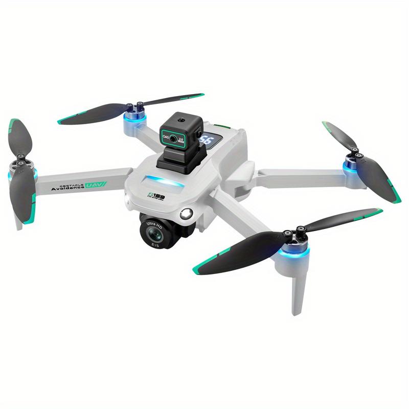 Ultra Long Endurance GPS Drone, with 4K Camera, 2 Large Batteries, Motor Using Brushless Technology, Suitable for Beginners and Professional Shooting Use, Intelligent Obstacle Avoidance, GPS Home, Can Be A Good Gift for Friends