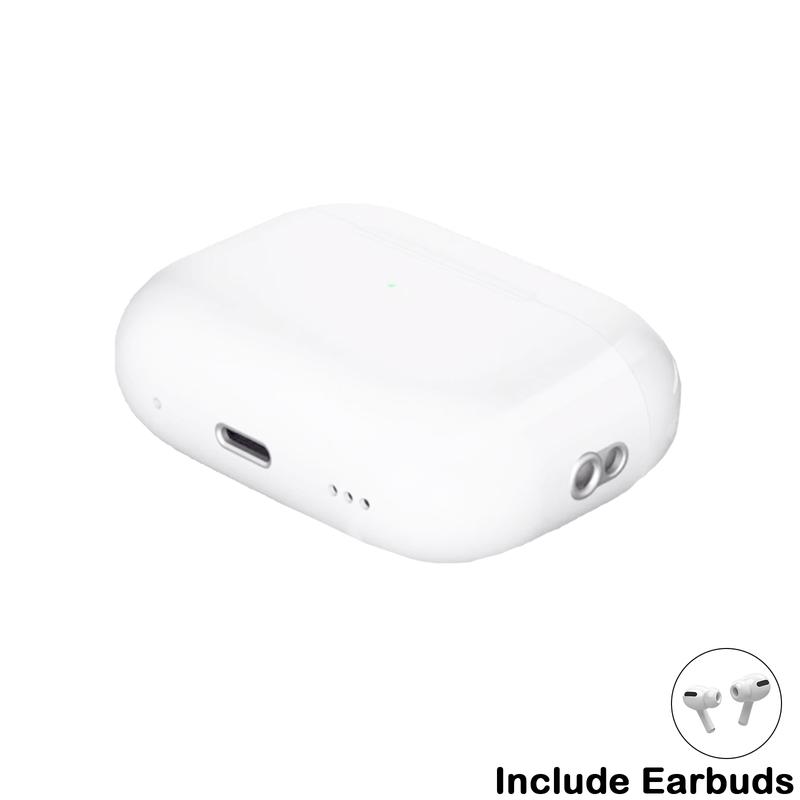 Apple AirPods Pro 2- Wireless Earbuds with USB-C Charging, 2x Active Noise Cancelling, and Transparency Mode Bluetooth Earbuds with USB-C, Adaptive Audio, and Personalized Spatial Audio