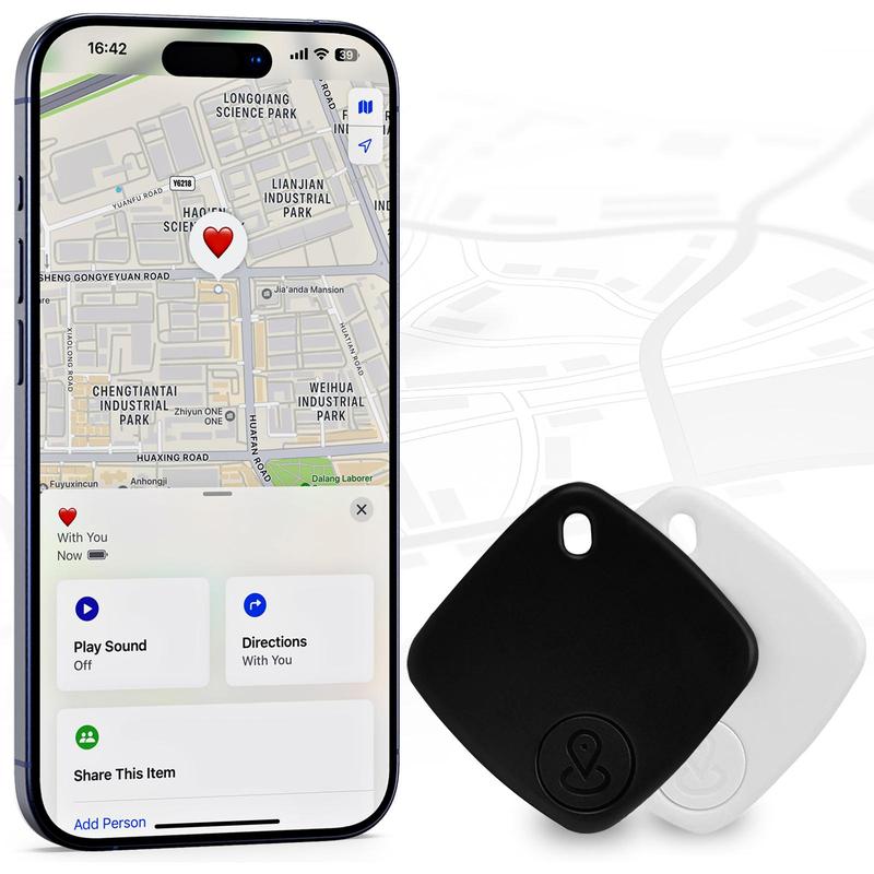 Smart Tag, Smart Tracker for Find My, IP45 Waterproof Tracker for Outdoor, Luggage Tracker for Phone, Compatible with Find M (iOS Only)