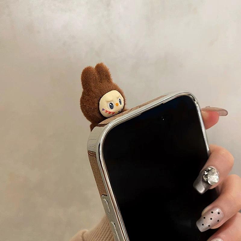 3D Labubu iPhone Case with Strap