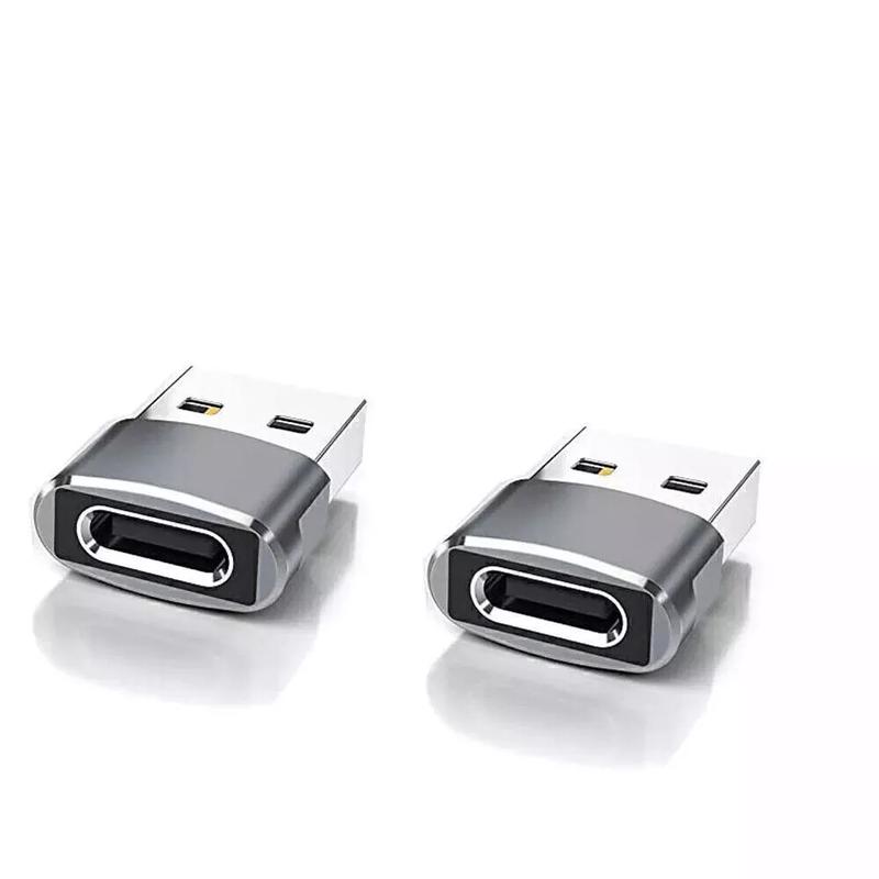 For Apple iPhone 15 14 13 12 11 Pro Max USB A 2.0 Male to Type C Female Adapter