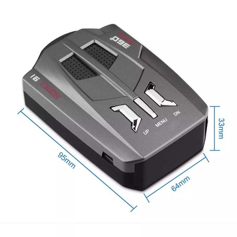 V9 Electronic Dog Car Full frequency Radar Detector Mobile Radar Speed Measuring