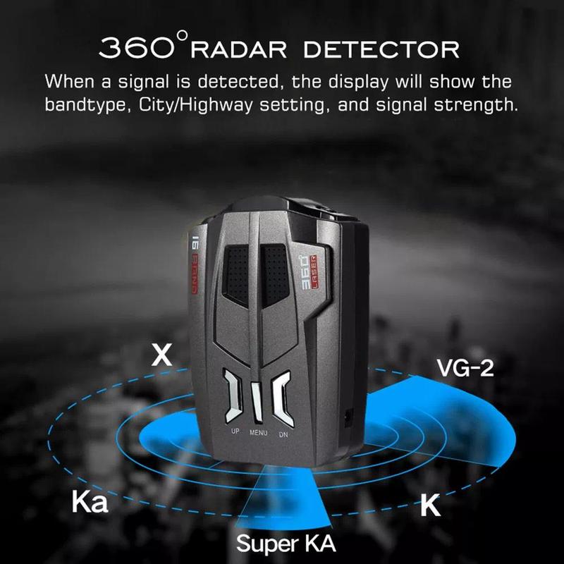 V9 Electronic Dog Car Full frequency Radar Detector Mobile Radar Speed Measuring