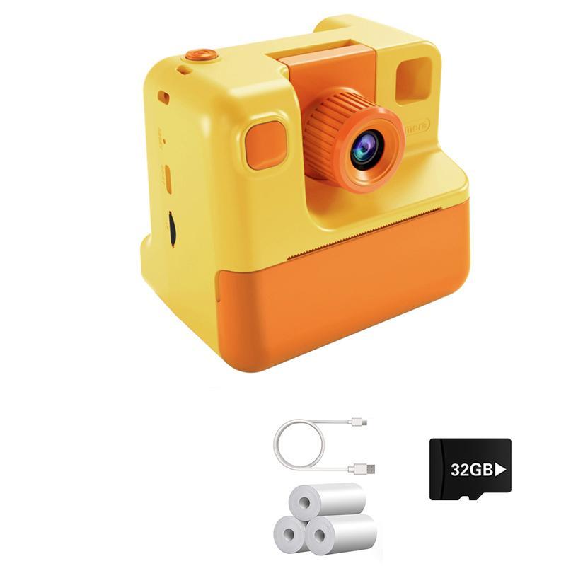 KGG Student Multifunctional Printing Camera, 1 Count 1080P HD Digital Camera, Paper Printing Camera, Instant Imaging Camera with Accessories