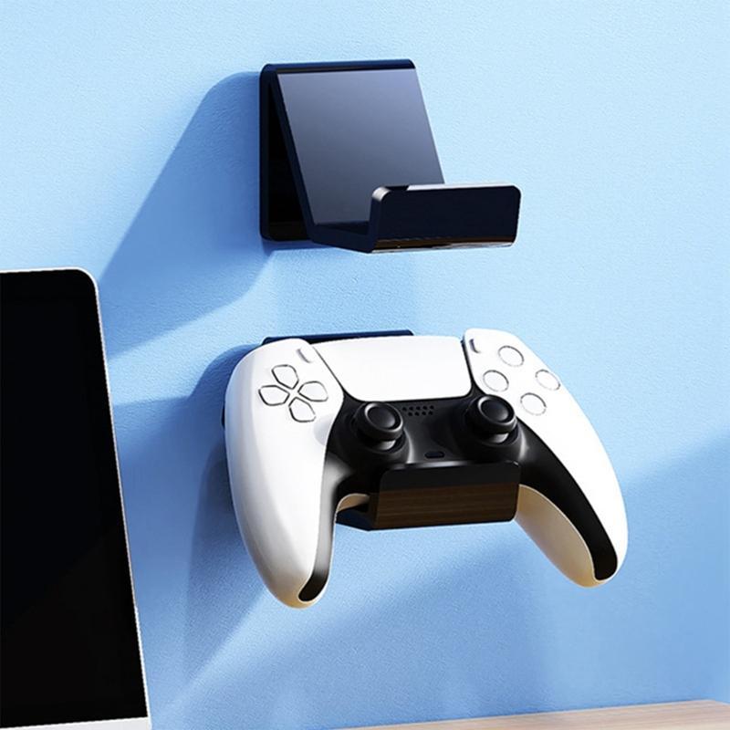 Wall Mounted Game Controller Holder, Game Controller Bracket, Game Controller Display Rack for Game Room Living Room Bedroom