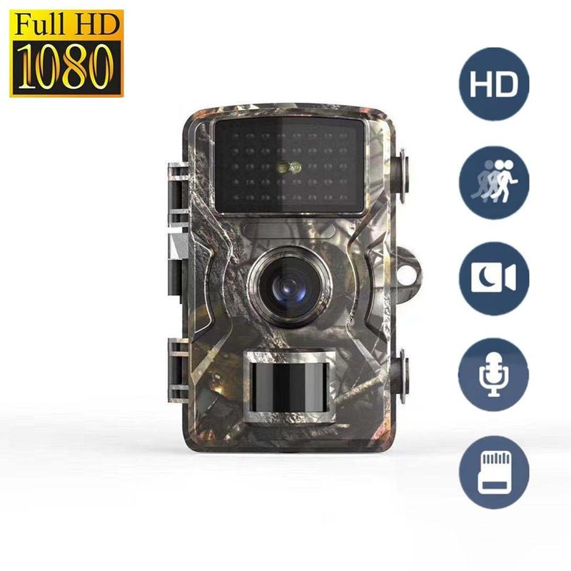 HD Infrared Camera, Outdoor Animal Forest Garden Pond Warehouse Anti-theft Sensor Camera, Action Camera for Outdoor Sports