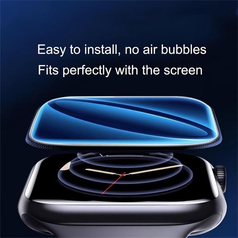 Watch Screen Protector, 1 Count Anti-scratch Watch Screen Protective Film, Smart Watch Screen Protector Film for Apple Watch 8 7