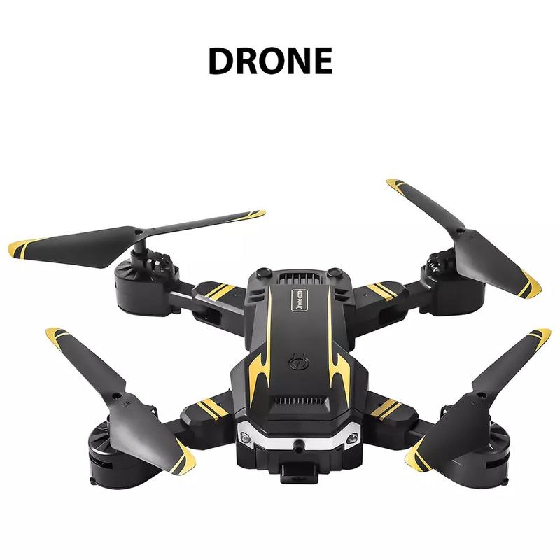 2024 New RC Drone With 8K HD Dual Camera WiFi FPV Foldable Quadcopter +4 Battery