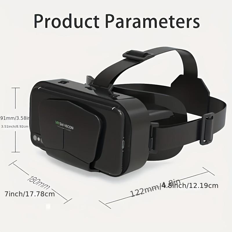 1pc 3D VR Headset Smart Virtual Reality Glasses VR Helmet For IPhone Android Smartphones Phone Lenses With Controllers Binoculars