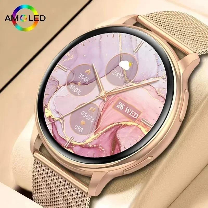 New Women Bluetooth Call Smart Watch HeartRate Blood Pressure Monitoring Smartwatches IP67 Waterproof Men Smartwatch+Box