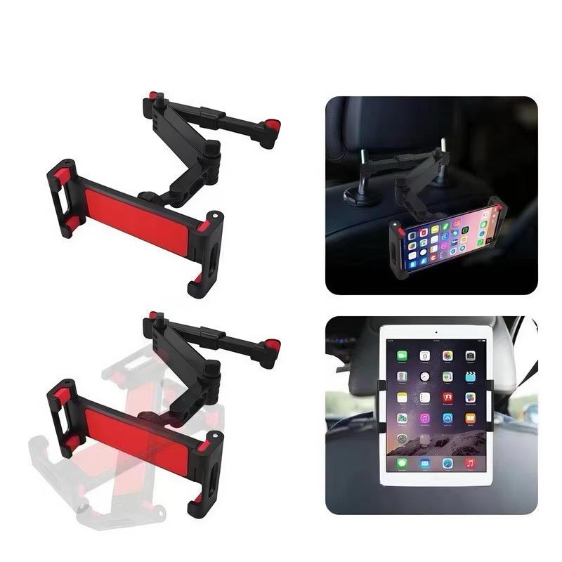 Car Headrest Phone Holder, Adjustable Car Headrest Phone Tablet Holder, Universal Car Interior Accessories for Mobile Phones and Tablets