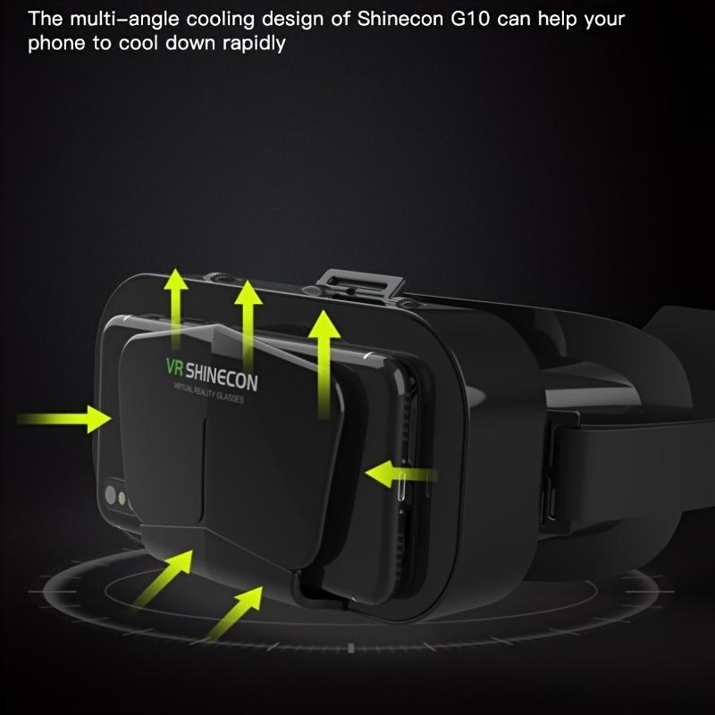 For 3D VR Headset, Smart Virtual Reality Glasses, For IPhone Android VR Headset For 4.7-7 Inch Smartphone, Mobile Phone Lens Christmas Gifts, Thanksgiving Gifts