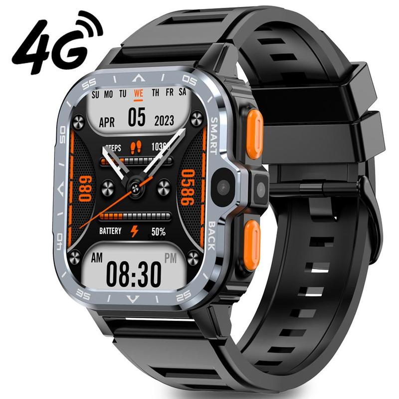 Smart Watch with Face Recognition, The Round Smart Sport Watch that can Inserted into 4GSIM Card