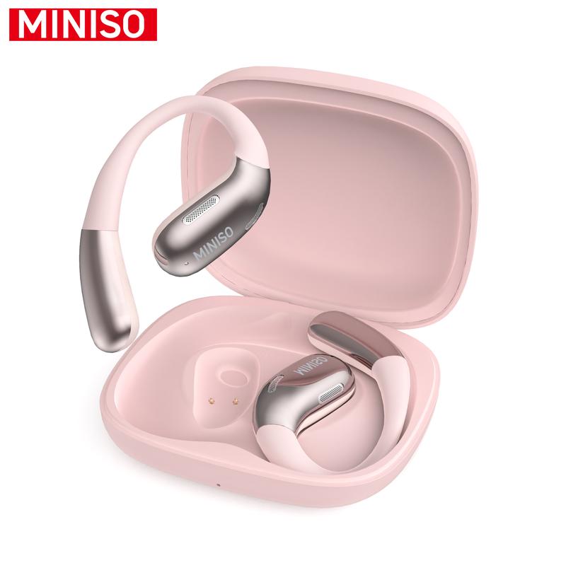 MINISO X28 Wireless Bluetooth Earbuds HIFI Sound Quality IPX5 Waterproof Wireless Gaming Headphones for Gaming Travel Sports Built-in Mic Headset Compatible with Phone Computer