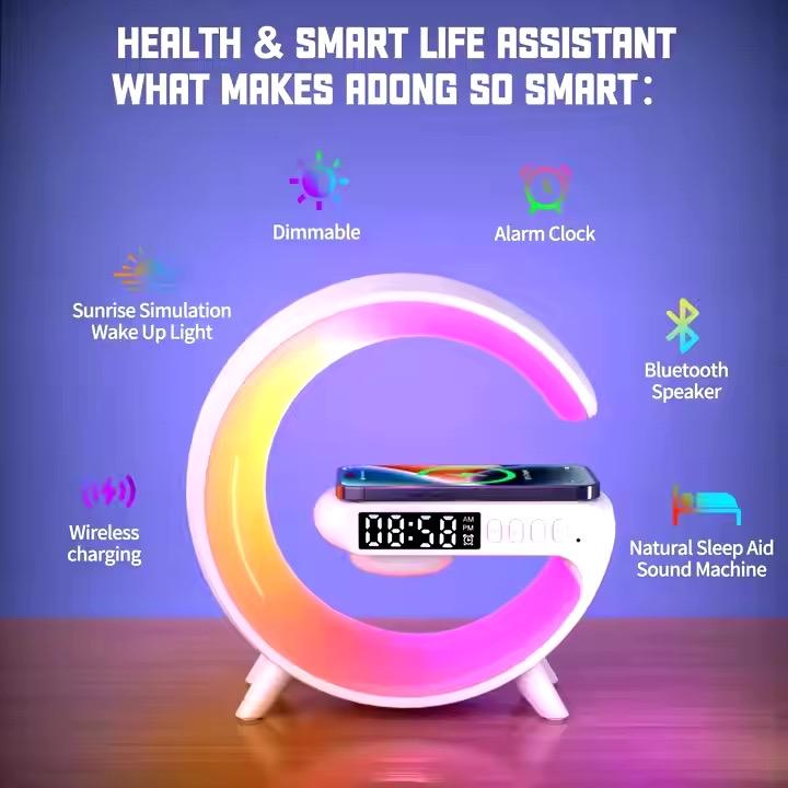 Smart Light Sound Machine - Perfect for Home Entertainment