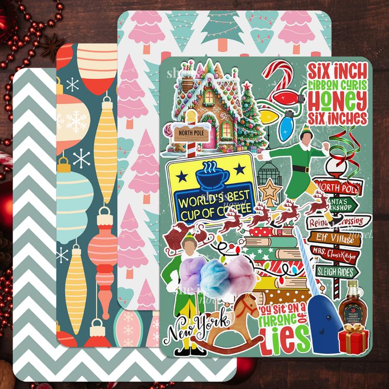 My Christmas BUDDY l-  Kindle | Kobo | Boox E-Reader Cardstock Inserts