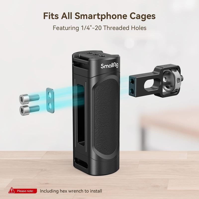 [Holiday Deal] SmallRig Universal Phone Cage, Smartphone Video Rig Kit with Handles, Handheld Filmmaking Vlogging Case Stabilizer for Videomaker, for iPhone for Samsung for Pixel and Other Android Phones for iphone16 Pro MAX 4121