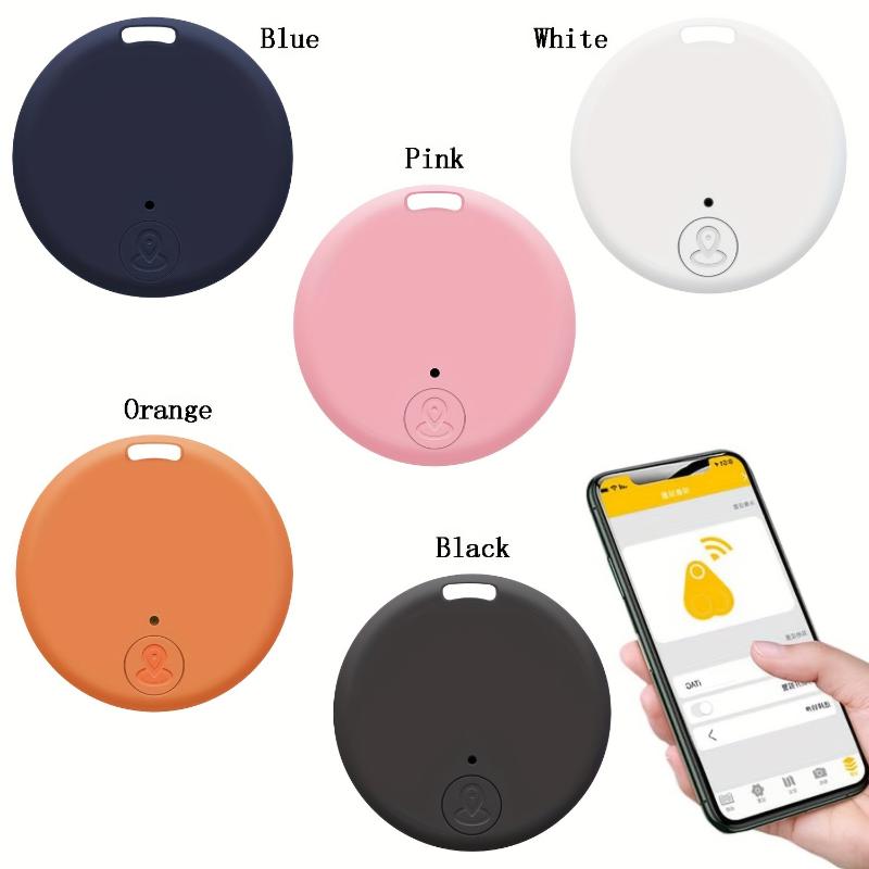 2 6 Pieces Smart Tracker, Mini Key Finder, Wireless Key Finder, Pet Dog And Cat Anti-lost Alarm Sensor, Smart Device Location Tracker, Mini GPS Tracker For Finding Mobile Wallet Key Chain Luggage Items Finder, App Program Control, Halloween