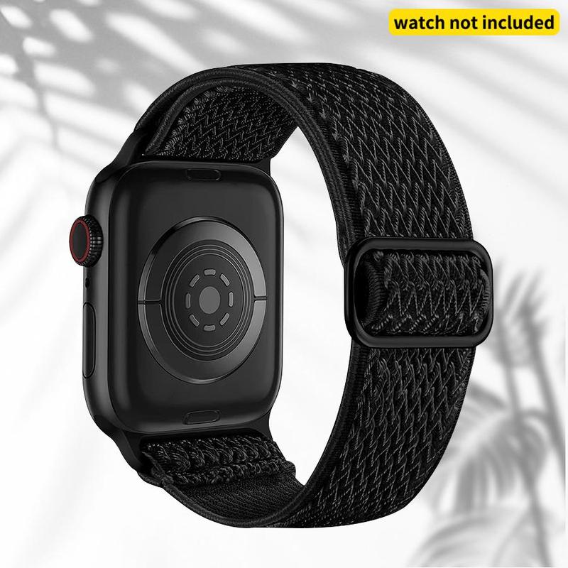 Soft Watch Band, Nylon Watch Band (Band Only), Comfortable Sports Smart Watch Loop Band, Wearable Accessories for Apple Watch