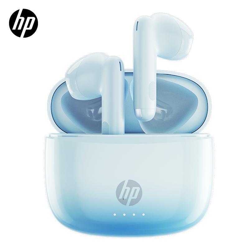 HP Wireless Audio Earbuds, Semi-in-ear Design Noise Cancelling Headphones, Stereo Bass Earphones, IPX4 Waterproof Sports Headset, Electronic Audio Product