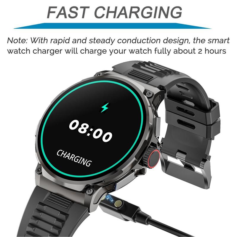 Smart Watch Charger Cable, Magnetic Smart Watch Accessories Charger Cable, Charger Contact Pin Spacing 8.5mm for Smart Watch