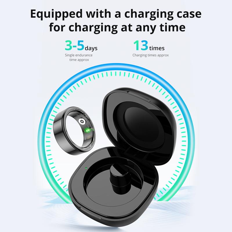 COLMI R02 Smart Ring Multifunctional IP68 Waterproof Fashionable Wearable Devices for Men&Women smart ring