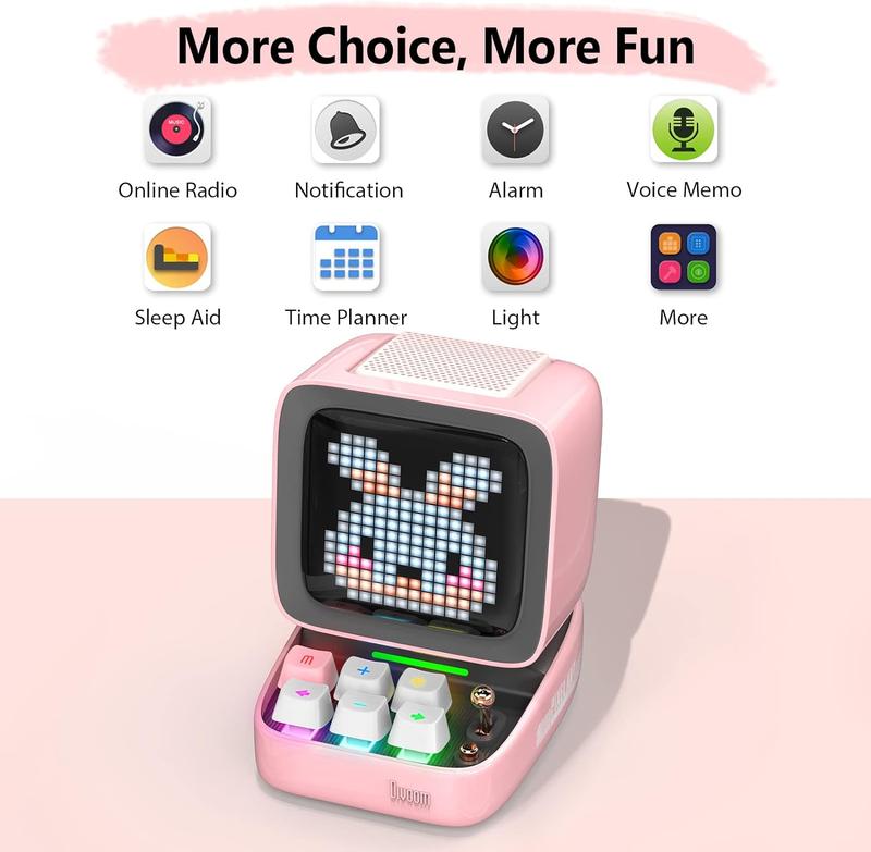 Divoom Ditoo-Pro Retro Pixel Art Bluetooth Speaker